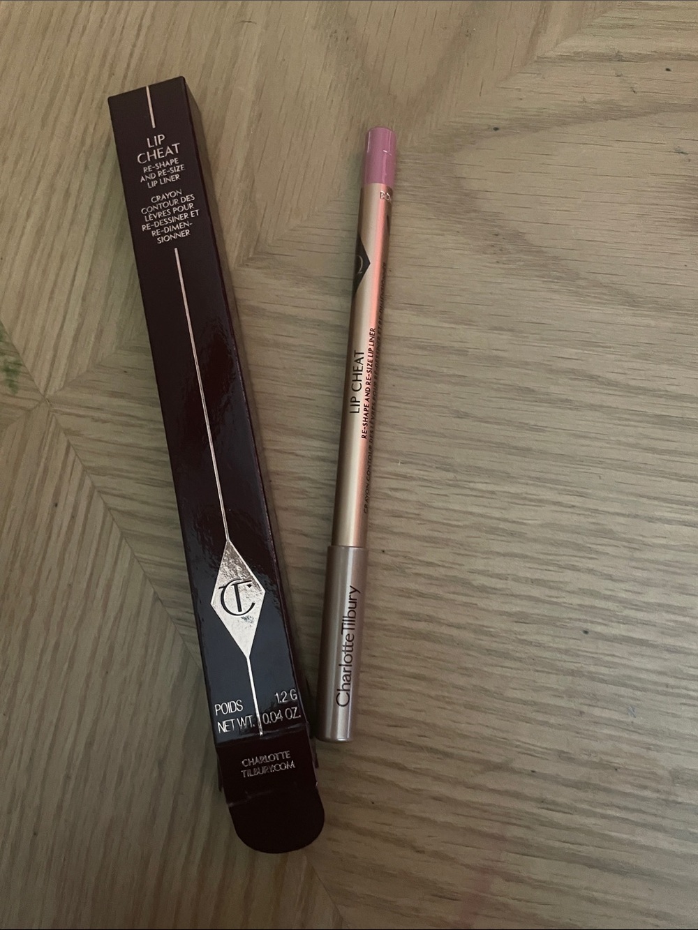 Charlotte Tilbury Lip Cheat Lip Liner Pencil — Pale Pink